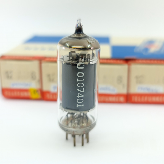 5 X 12AU6 TELEFUNKEN TUBE. 1970s...