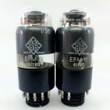 2 X EFM11 TELEFUNKEN TUBE.... 2