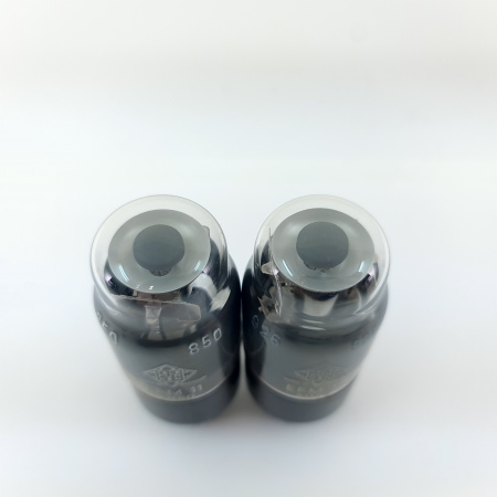 2 X EFM11 TELEFUNKEN TUBE. 1940s PROD. RECTANGULAR GETTER. 21. CB402