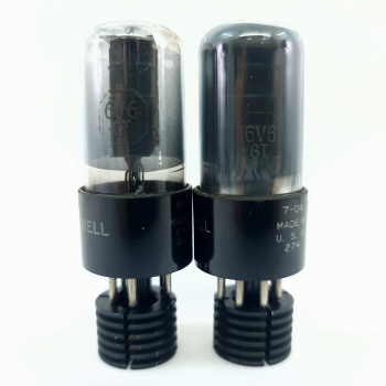 2 X 6V6GT BELL & HOWELL...