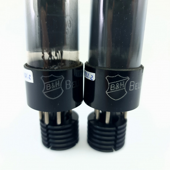 2 X 6V6GT BELL & HOWELL TUBE. 1950s...