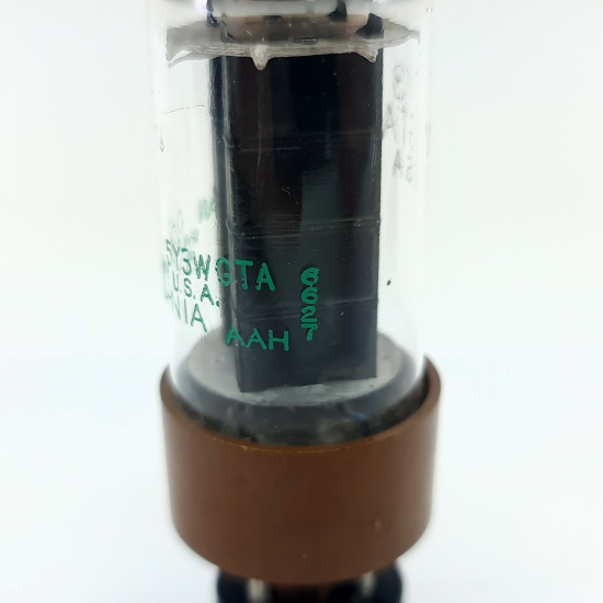 1 X 5Y3WGTA SYLVANIA TUBE. 1960s...