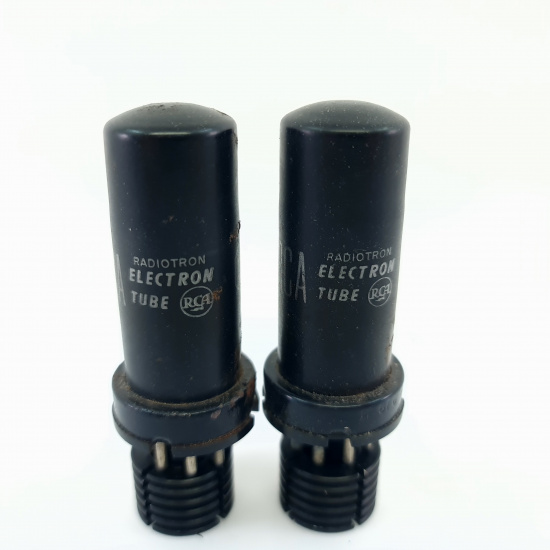 2 X 1611 / 6F6 RCA TUBE. READ...