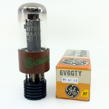 1 X 6V6GTY GENERAL ELECTRIC...