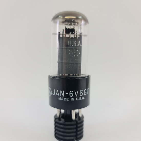 1 X JAN 6V6GT GENERAL ELECTRIC TUBE....