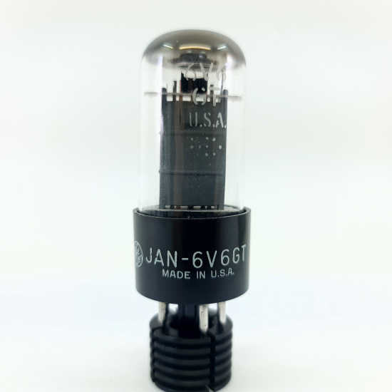 1 X JAN 6V6GT GENERAL ELECTRIC TUBE....