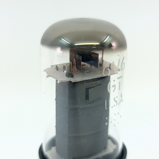 1 X JAN 6V6GT GENERAL ELECTRIC TUBE....