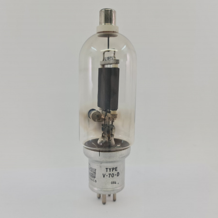 1 X TYPE V70D UNITED ELECTRONICS TUBE. 1940s PROD. 43. CB402