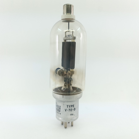 1 X TYPE V70D UNITED ELECTRONICS TUBE. 1940s PROD. 43. CB402