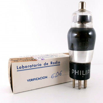 1 X 6D6 TUBE. PHILIPS BRAND. M58.E541 - RCB385  ES