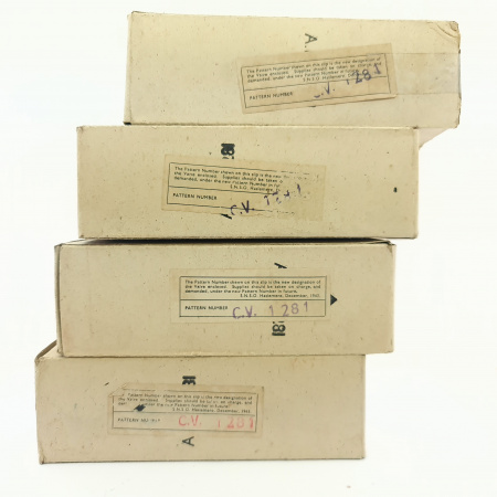 4 X CV1281 MULLARD TUBE. 1943 PROD. QUAD. 48. CB402