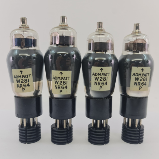 4 X CV1281 MULLARD TUBE. 1943 PROD....