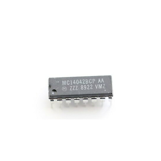 MC14042BCP MOTOROLA INTEGRATED CIRCUIT NOS New Old Stock 1PC C534CU2F201118