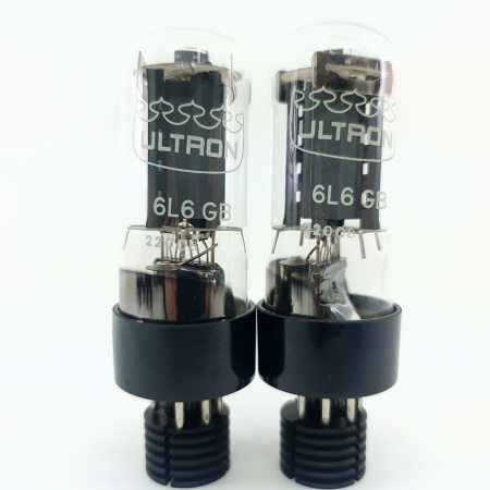 2 X 6L6GB ULTRON TUBE. 1980s RUSSIAN PROD. MATCHED PAIR. 51. CB402
