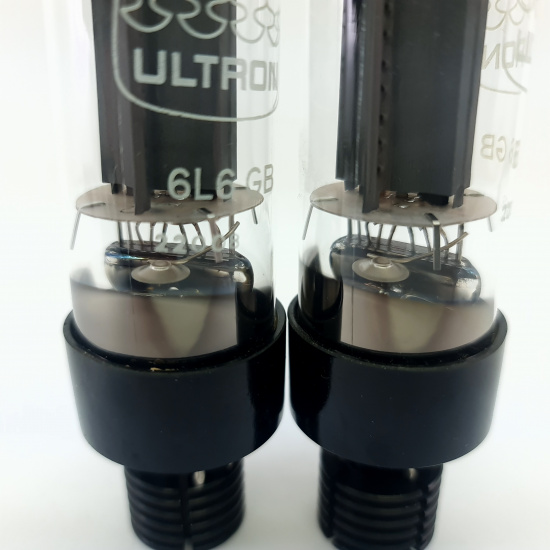 2 X 6L6GB ULTRON TUBE. 1980s RUSSIAN...