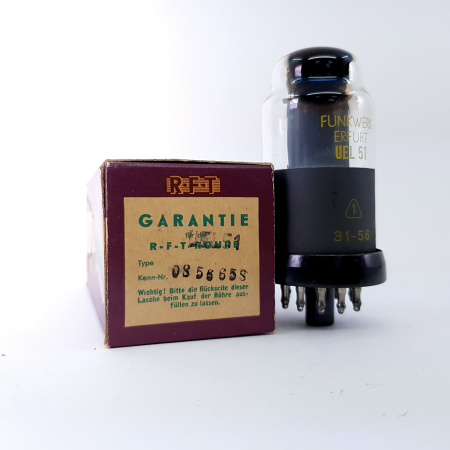 1 X UEL51 RFT TUBE. NOS / NIB. RC161