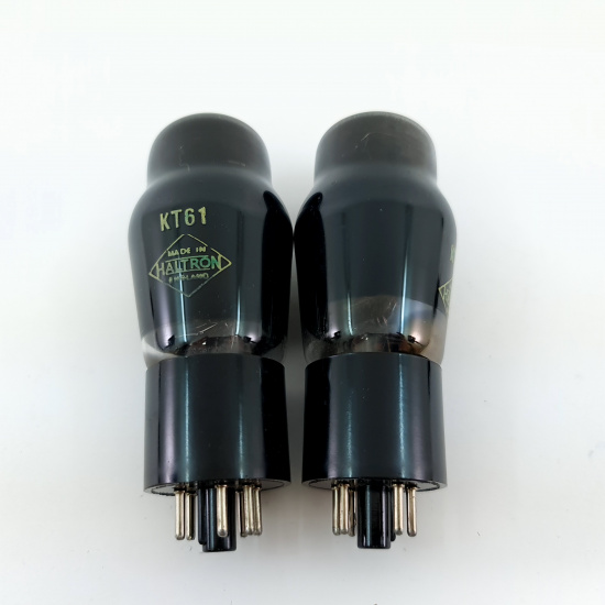 2 X KT61 HALTRON TUBE. 1950s BRIMAR...