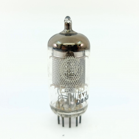 1 X EF86 VALVO TUBE. 1960s PROD. MESH...