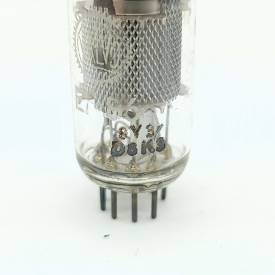 1 X EF86 VALVO TUBE. 1960s PROD. MESH...
