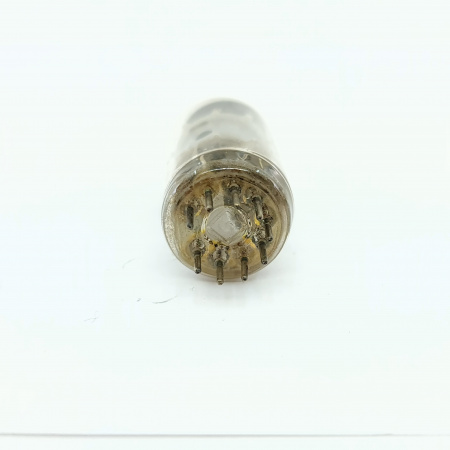 1 X EF86 TELEFUNKEN TUBE. 1960s PROD. CHROME PLATE. 18. CB401