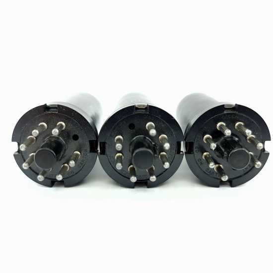 3 X JAN CKR 6F6 / VT66 KEN-RAD TUBE....