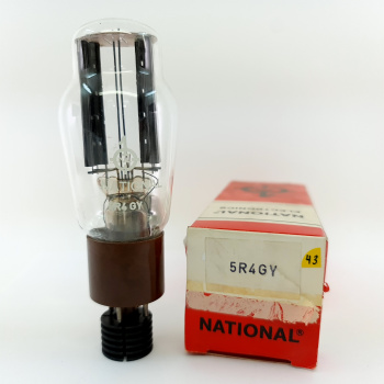 1 X 5R4GY NATIONAL TUBE....