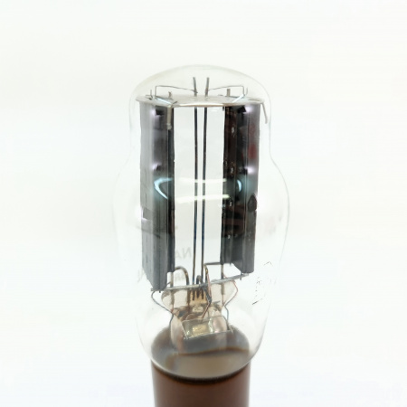 1 X 5R4GY NATIONAL TUBE. 1950s PROD. BLACK PLATES. RECTANGULAR GETTER. 43.CB401