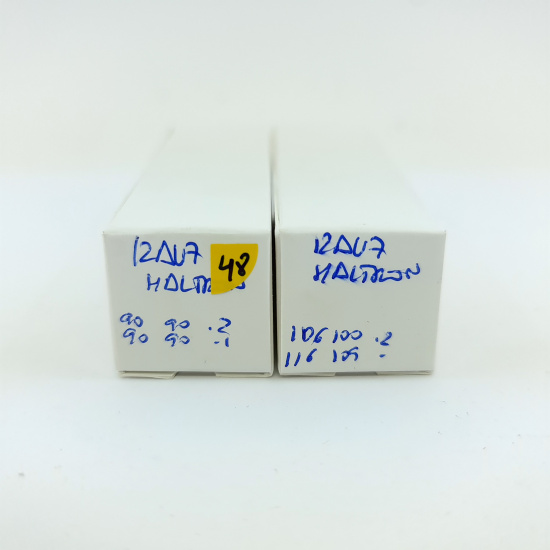 2 X 12AU7 / ECC82 HALTRON TUBE. 1960s...