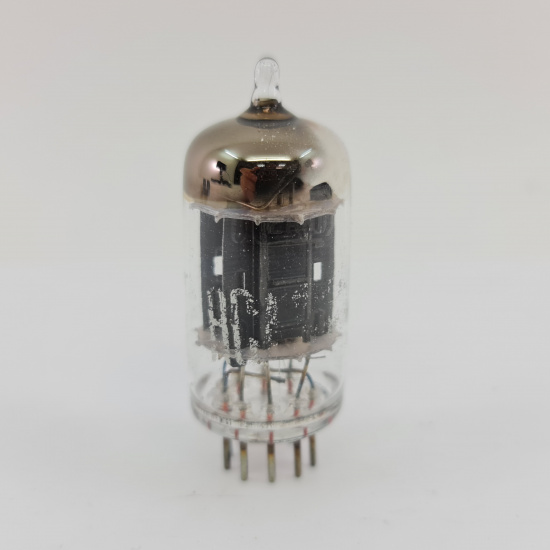 1 X ECC83 RCA TUBE. 1960s PROD. BLACK...