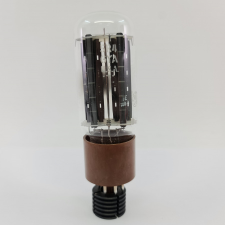 1 X 5R4GYA GENERAL ELECTRIC TUBE. 1970s PROD. BLACK PLATES. 57. CB401