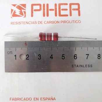 1 X 1W 180R 10% 1970s VINTAGE PIHER RESISTOR. NOS. C1827U100F200121