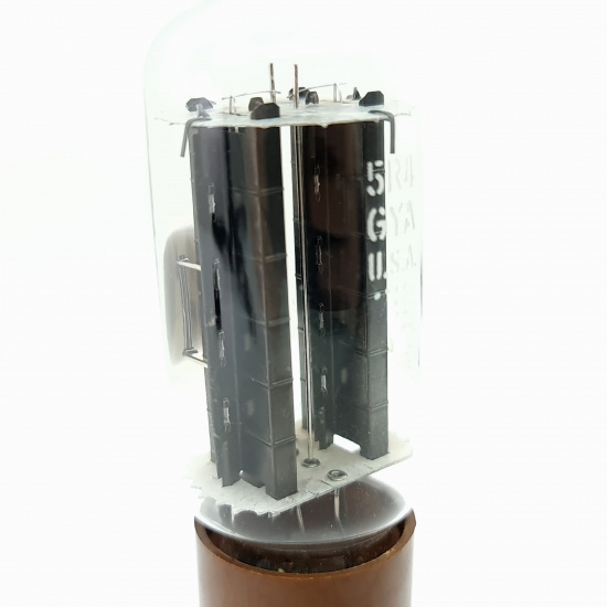 1 X 5R4GYA GENERAL ELECTRIC TUBE....