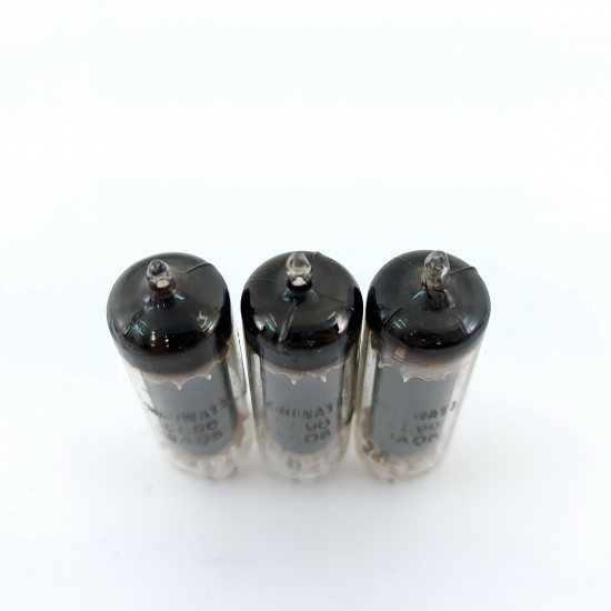 3 X 6AQ5 / EL90 MINIWATT TUBE. 1950s...