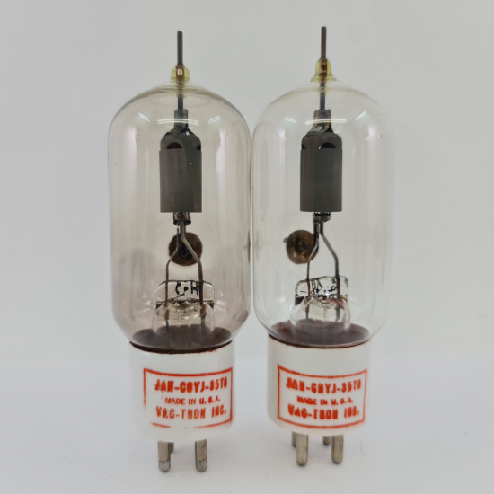 2 X JAN CBYJ 35TG VAC-TRON TUBE....