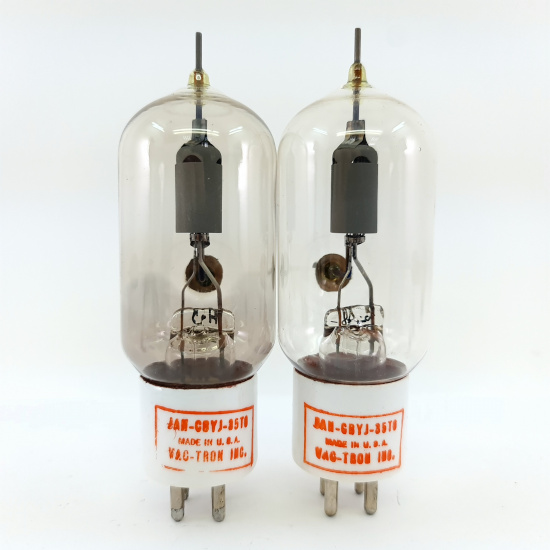 2 X JAN CBYJ 35TG VAC-TRON TUBE....