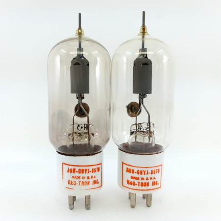 2 X JAN CBYJ 35TG VAC-TRON TUBE. 1950s PROD. 10. CB403