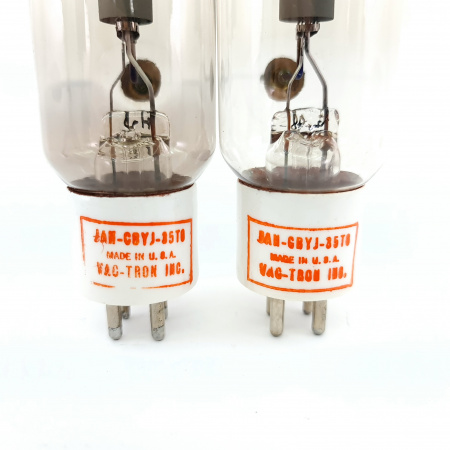 2 X JAN CBYJ 35TG VAC-TRON TUBE. 1950s PROD. 10. CB403