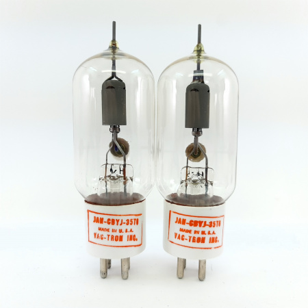 2 X JAN CBYJ 35TG VAC-TRON TUBE. 1950s PROD. 11. CB403