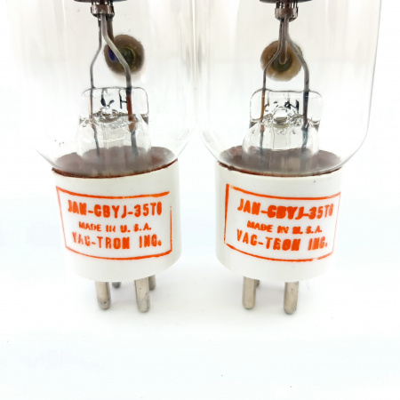 2 X JAN CBYJ 35TG VAC-TRON TUBE. 1950s PROD. 11. CB403