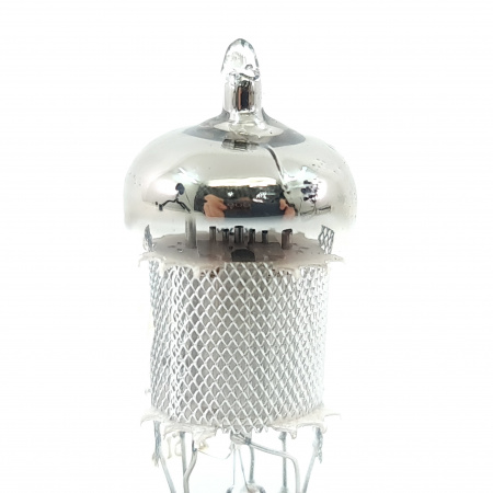 1 X PF86 MINIWATT TUBE. 1960s PHILIPS PROD. MESH PLATE. 2. CB404