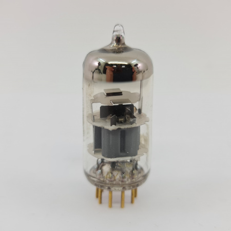 1 X E88CC PHILIPS TUBE. 1960s PROD. GOLD PIN. 63/85% EMISSION. 5. CB404