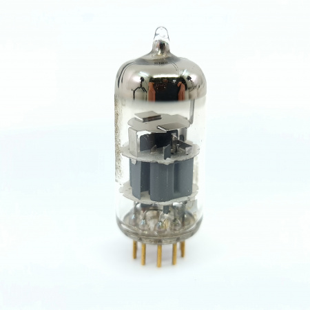 1 X E88CC PHILIPS TUBE. 1960s PROD. GOLD PIN. 63/85% EMISSION. 5. CB404