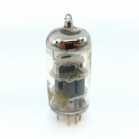 1 X E88CC PHILIPS TUBE. 1960s PROD. GOLD PIN. 63/85% EMISSION. 5. CB404