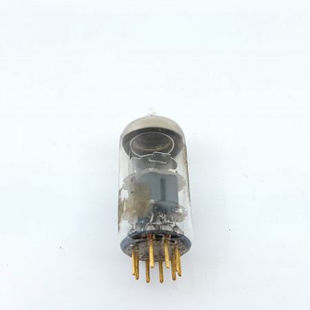 1 X E88CC PHILIPS TUBE. 1960s PROD. GOLD PIN. 63/85% EMISSION. 5. CB404