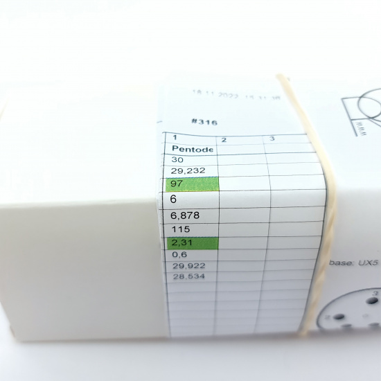 1 X PZ ARCTURUS TUBE. 1950s PROD....