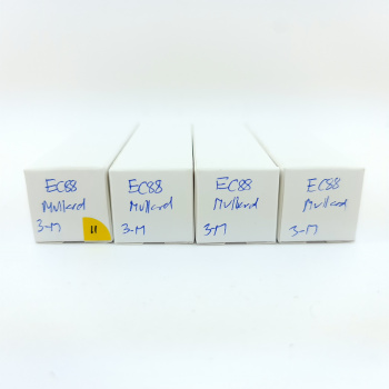 4 X EC88 MULLARD TUBE....