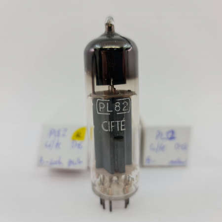 3 X PL82 CIFTE TUBE. 1960s MULLARD PROD. B-CODES. D-GETTER. 12. CB404