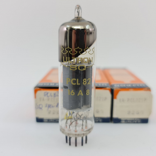 3 X PCL82 ULTRON TUBE. SQ: SPECIAL...
