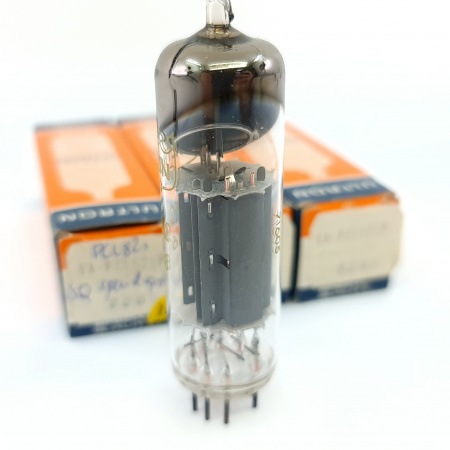 3 X PCL82 ULTRON TUBE. SQ: SPECIAL QUALITY. GOLD LOGO. COPPER RODS. 13. CB404