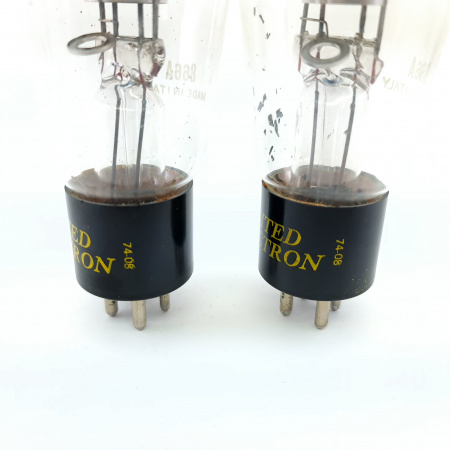 2 X 866A UNITED ELECTRON TUBE. 1970s ITALIAN PROD. PAIR. 13. CB403